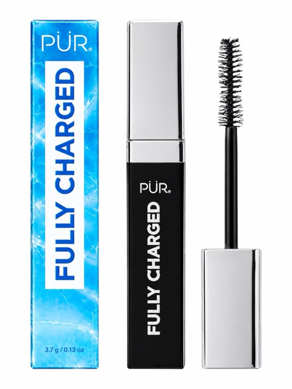 PÜR LIMITED EDITION FULLY CHARGED LIGHT-UP MASCARA - BNIB
